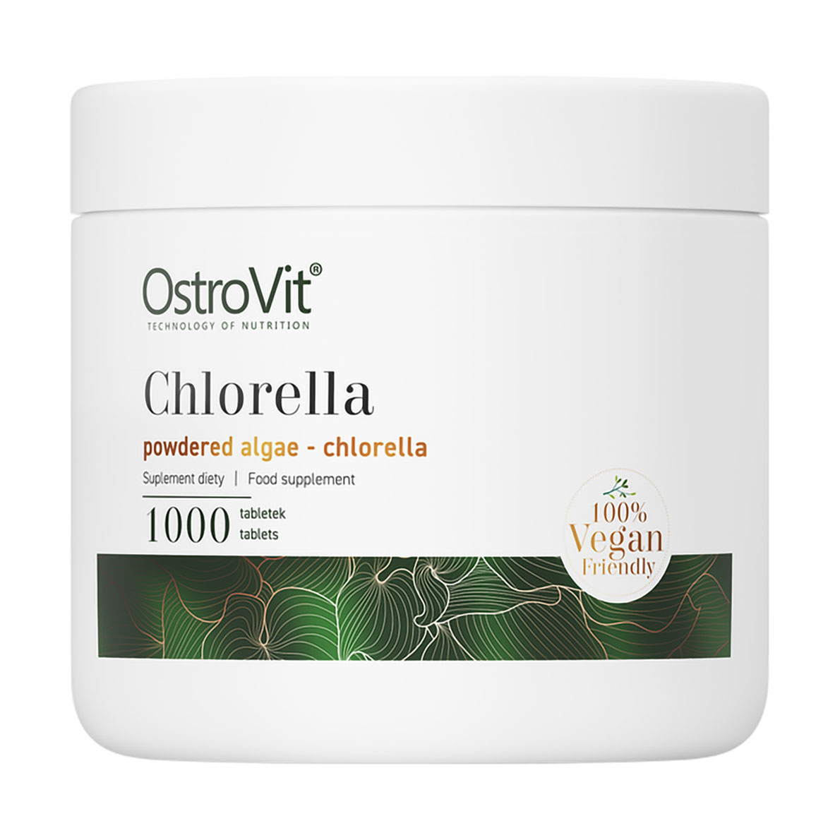 Хлорела OstroVit Chlorella, 1000 таблеток